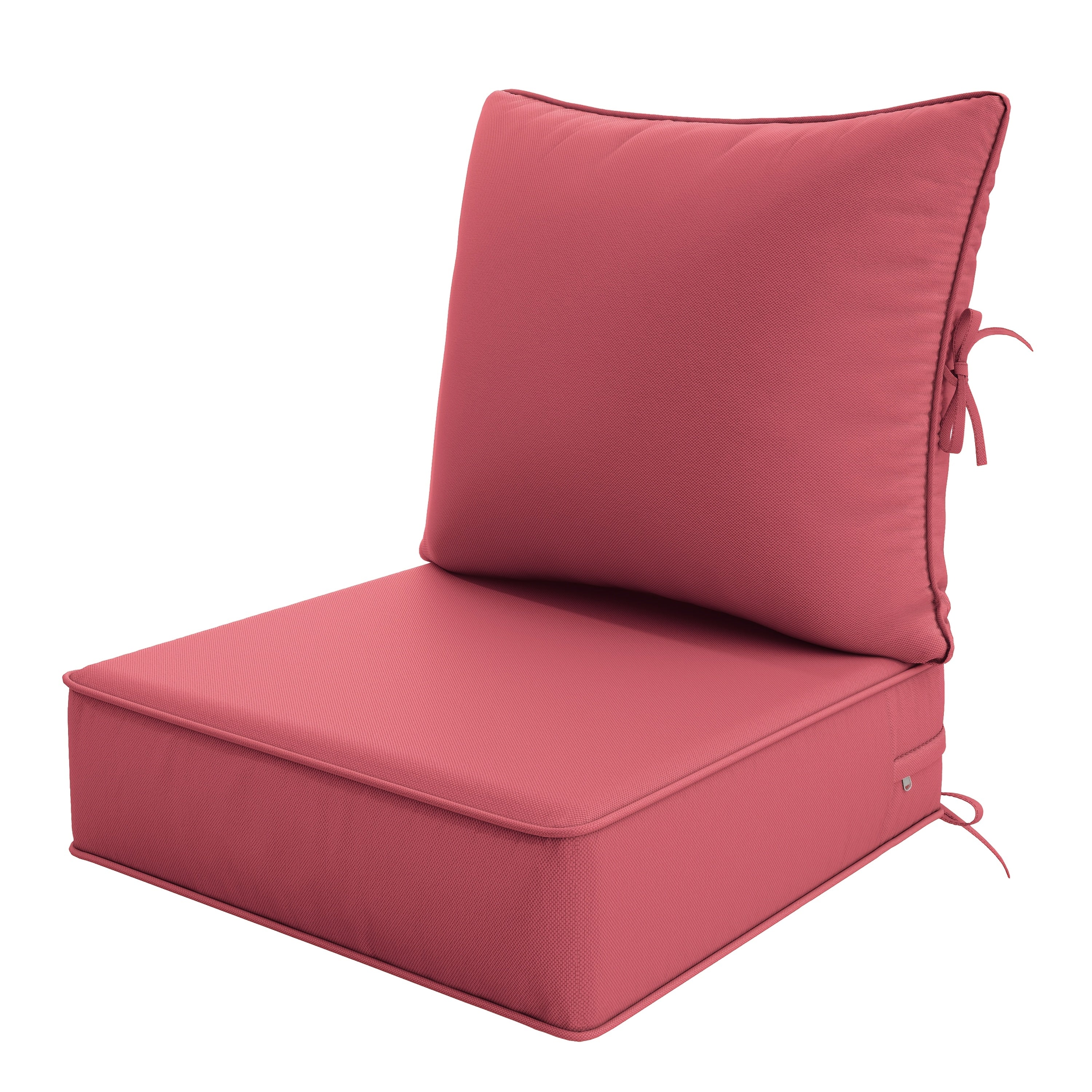 Outdoor Cushion Set of 1pc\u002F2pcs\u002F4pcs\u002F6pcs - Thick 35D High-Density Foam Cushions Measuring 24*24*6.5 Inches, Featuring Quick Rebound, High Durability, And Easy Cleaning, Suitable for Outdoor Furniture Like Sofas And Patio Chairs