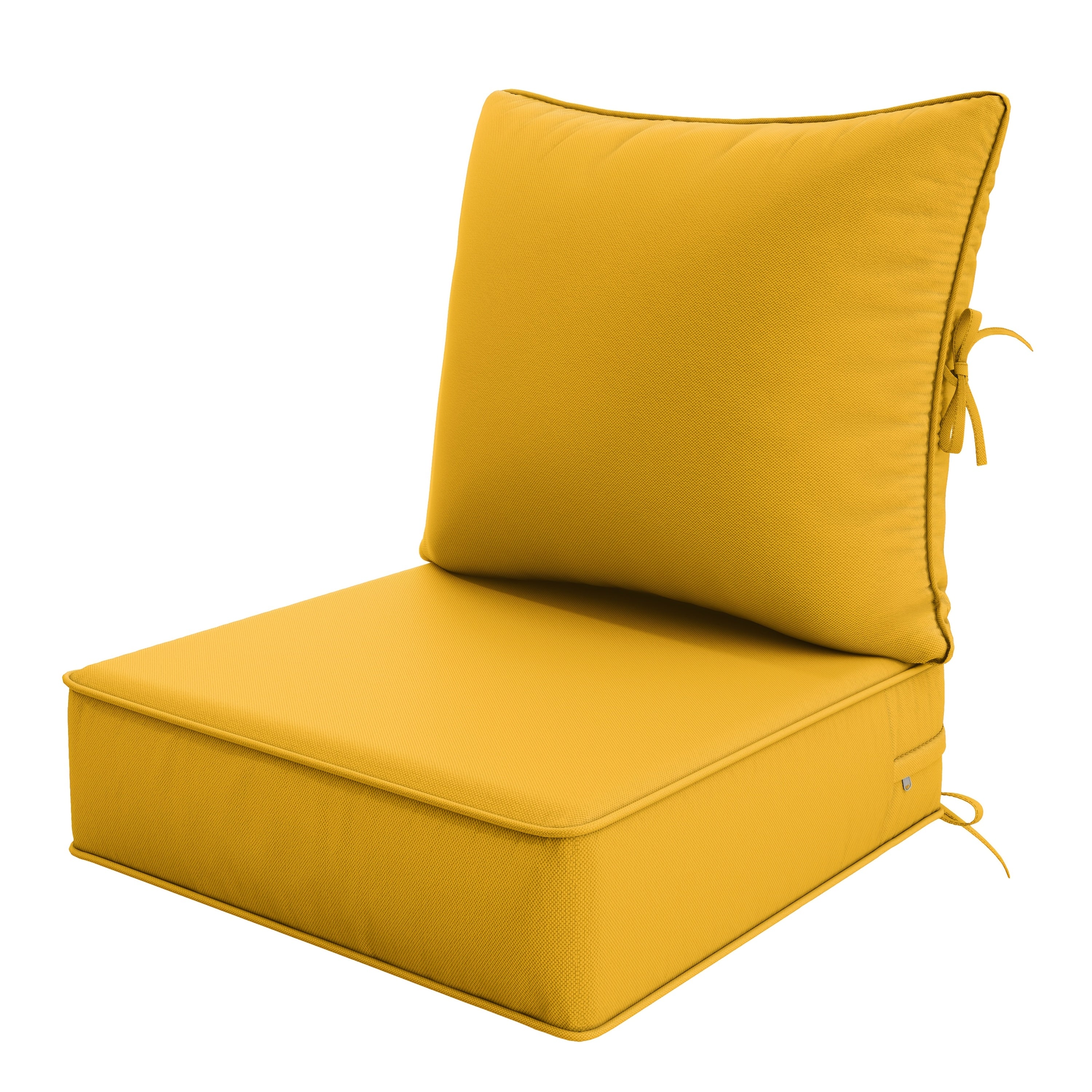 Outdoor Cushion Set of 1pc\u002F2pcs\u002F4pcs\u002F6pcs - Thick 35D High-Density Foam Cushions Measuring 24*24*6.5 Inches, Featuring Quick Rebound, High Durability, And Easy Cleaning, Suitable for Outdoor Furniture Like Sofas And Patio Chairs