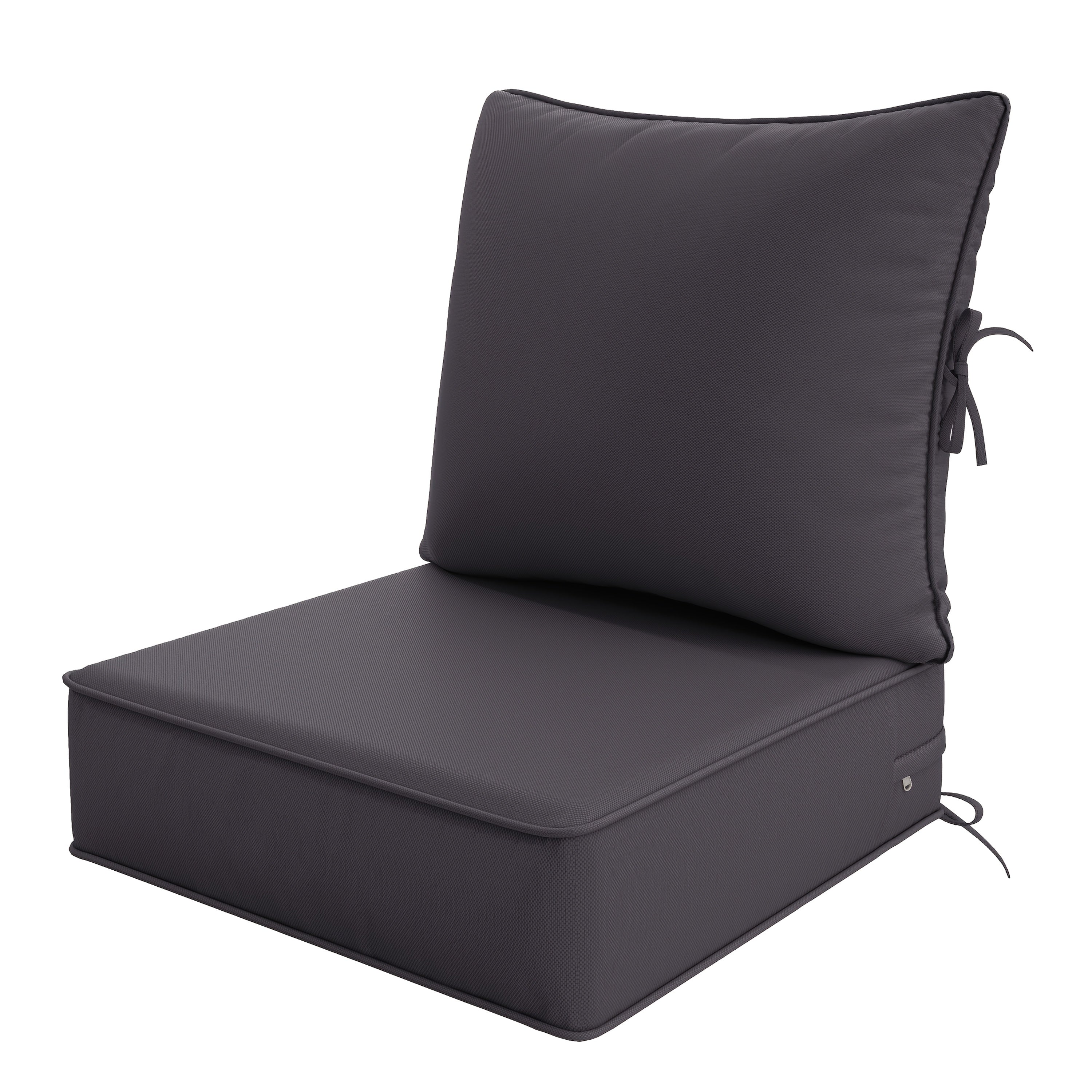 Outdoor Cushion Set of 1pc\u002F2pcs\u002F4pcs\u002F6pcs - Thick 35D High-Density Foam Cushions Measuring 24*24*6.5 Inches, Featuring Quick Rebound, High Durability, And Easy Cleaning, Suitable for Outdoor Furniture Like Sofas And Patio Chairs