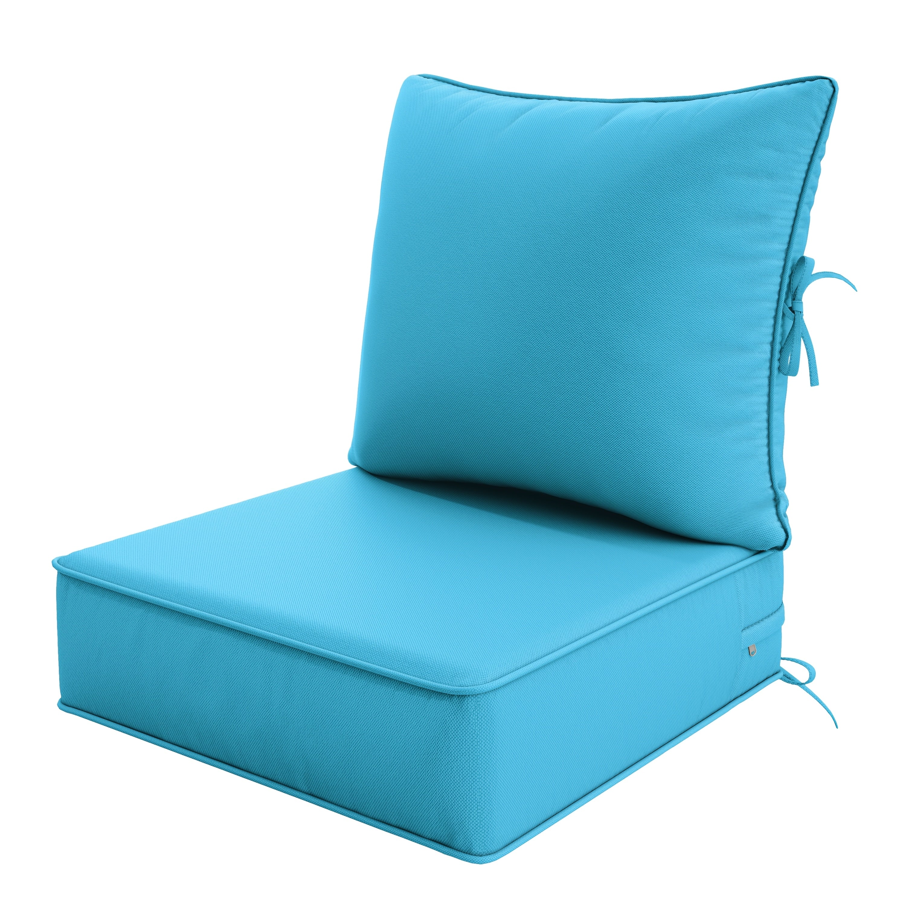 Outdoor Cushion Set of 1pc\u002F2pcs\u002F4pcs\u002F6pcs - Thick 35D High-Density Foam Cushions Measuring 24*24*6.5 Inches, Featuring Quick Rebound, High Durability, And Easy Cleaning, Suitable for Outdoor Furniture Like Sofas And Patio Chairs
