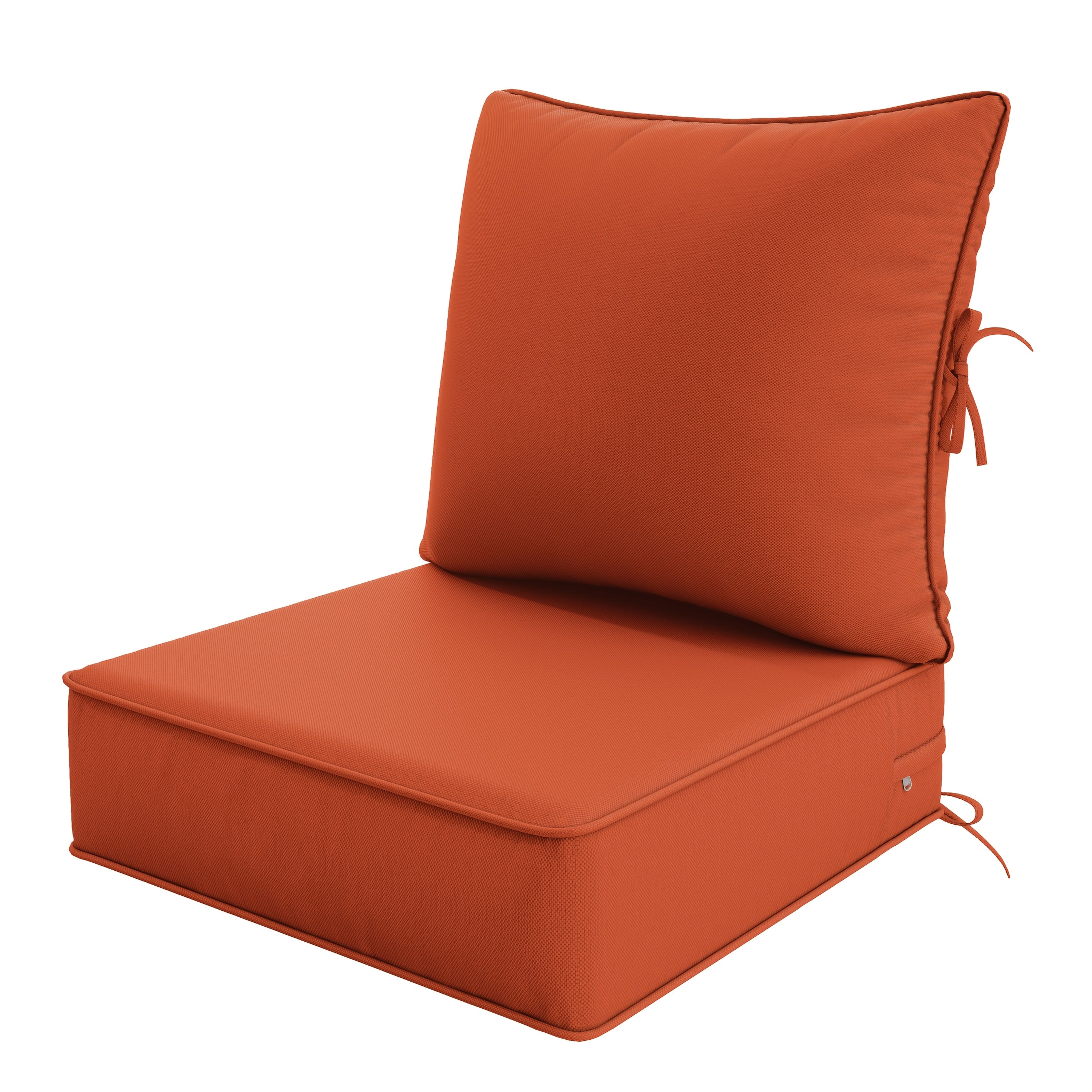 Outdoor Cushion Set of 1pc\u002F2pcs\u002F4pcs\u002F6pcs - Thick 35D High-Density Foam Cushions Measuring 24*24*6.5 Inches, Featuring Quick Rebound, High Durability, And Easy Cleaning, Suitable for Outdoor Furniture Like Sofas And Patio Chairs
