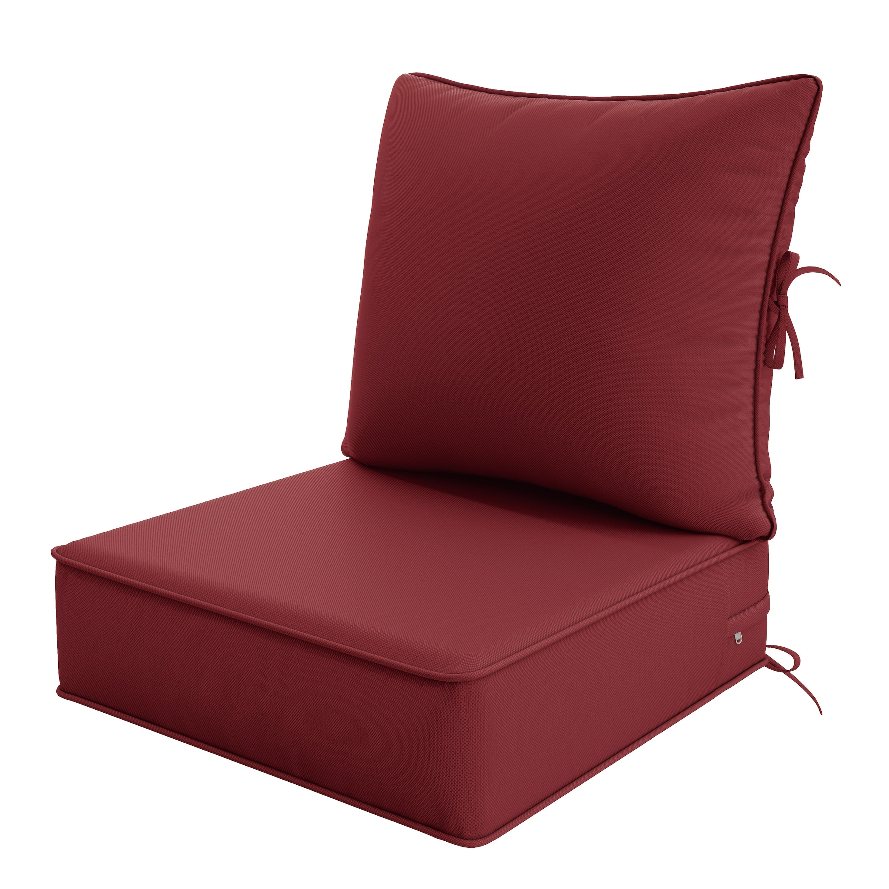 Outdoor Cushion Set of 1pc\u002F2pcs\u002F4pcs\u002F6pcs - Thick 35D High-Density Foam Cushions Measuring 24*24*6.5 Inches, Featuring Quick Rebound, High Durability, And Easy Cleaning, Suitable for Outdoor Furniture Like Sofas And Patio Chairs