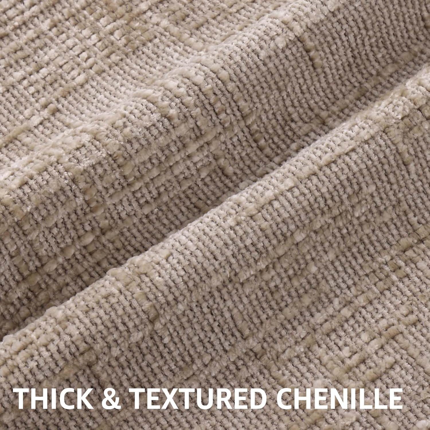 Dark Green Decorative Throw Pillow Covers Soft Chenille Tweed Textured Cushion Case, Modern Home Decor for Couch Bed Living Room