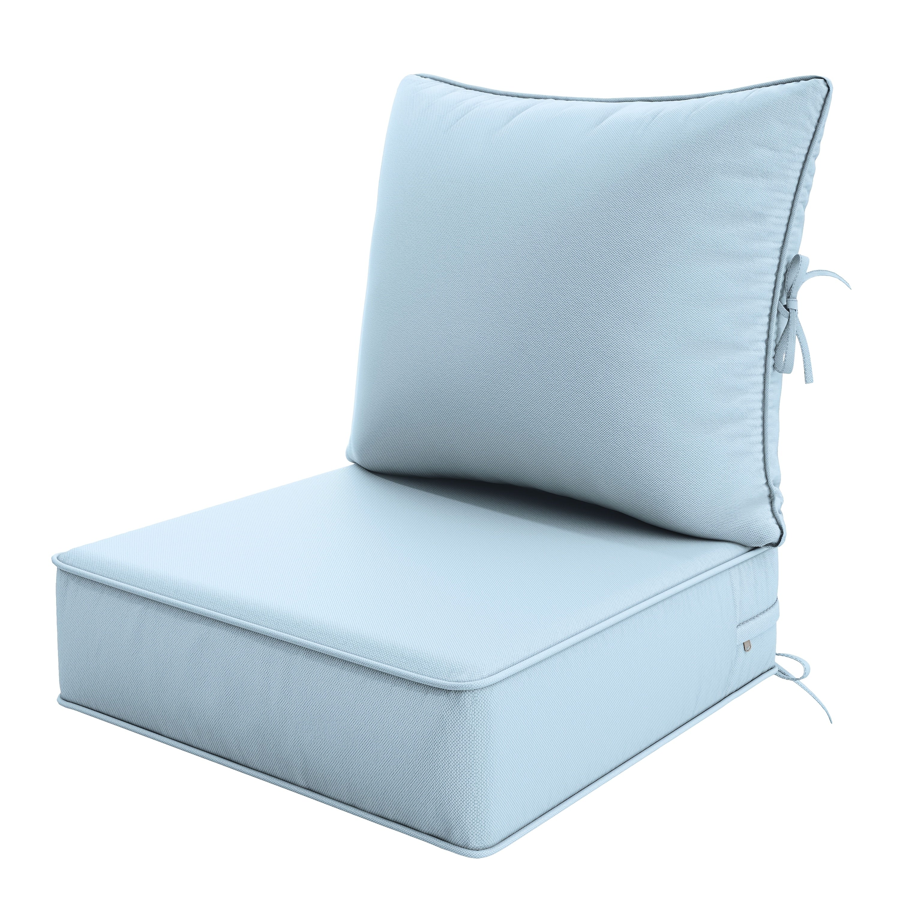 Outdoor Cushion Set of 1pc\u002F2pcs\u002F4pcs\u002F6pcs - Thick 35D High-Density Foam Cushions Measuring 24*24*6.5 Inches, Featuring Quick Rebound, High Durability, And Easy Cleaning, Suitable for Outdoor Furniture Like Sofas And Patio Chairs