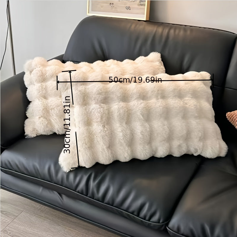 1pc Anime-Themed Solid Pattern Knit Fabric Pillow, Machine Washable, Zipper Closure, Polyurethane Foam Filling, Multipurpose All-Season Cushion for Living Room Sofa, Bedroom, Office Lumbar Support - Adult Size