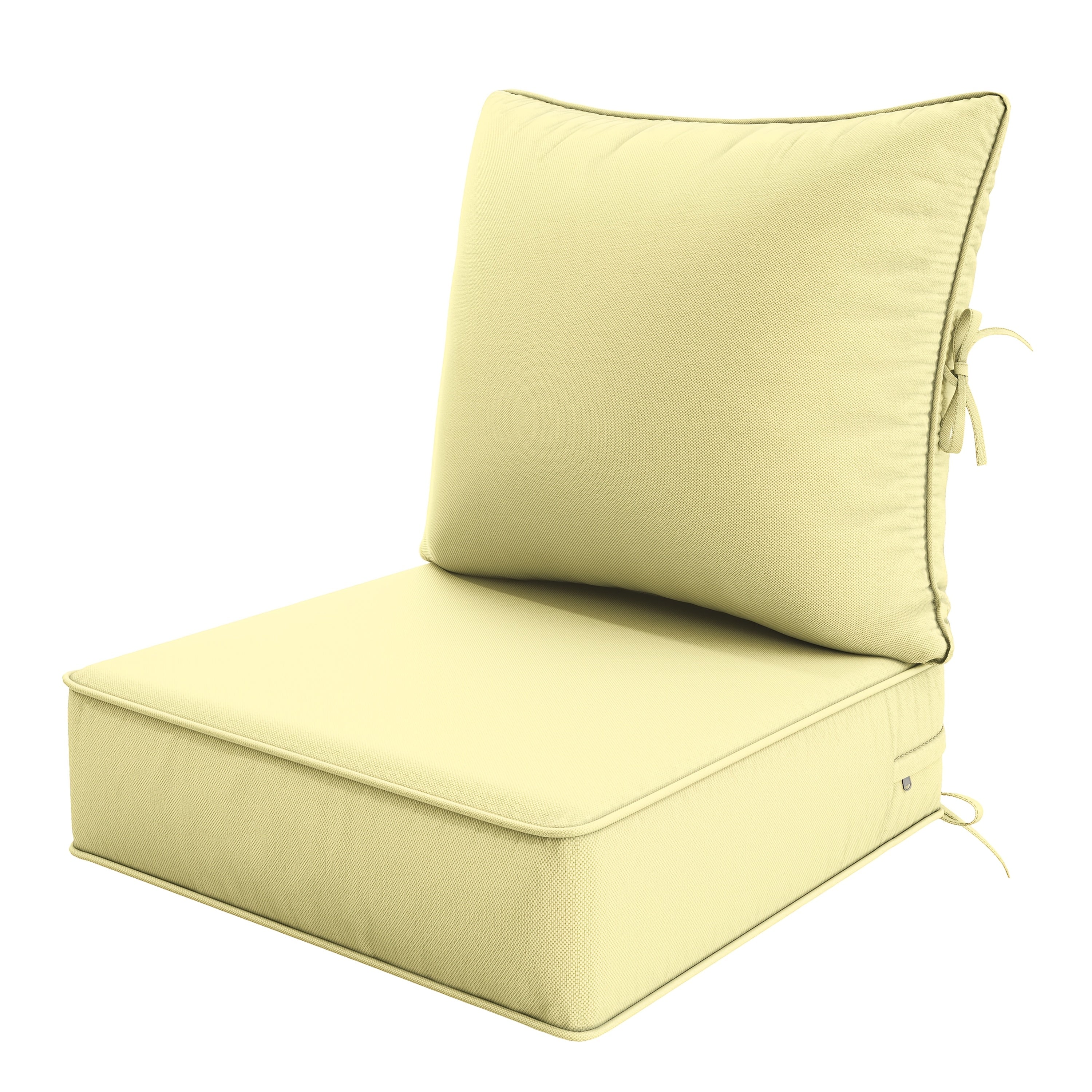Outdoor Cushion Set of 1pc\u002F2pcs\u002F4pcs\u002F6pcs - Thick 35D High-Density Foam Cushions Measuring 24*24*6.5 Inches, Featuring Quick Rebound, High Durability, And Easy Cleaning, Suitable for Outdoor Furniture Like Sofas And Patio Chairs
