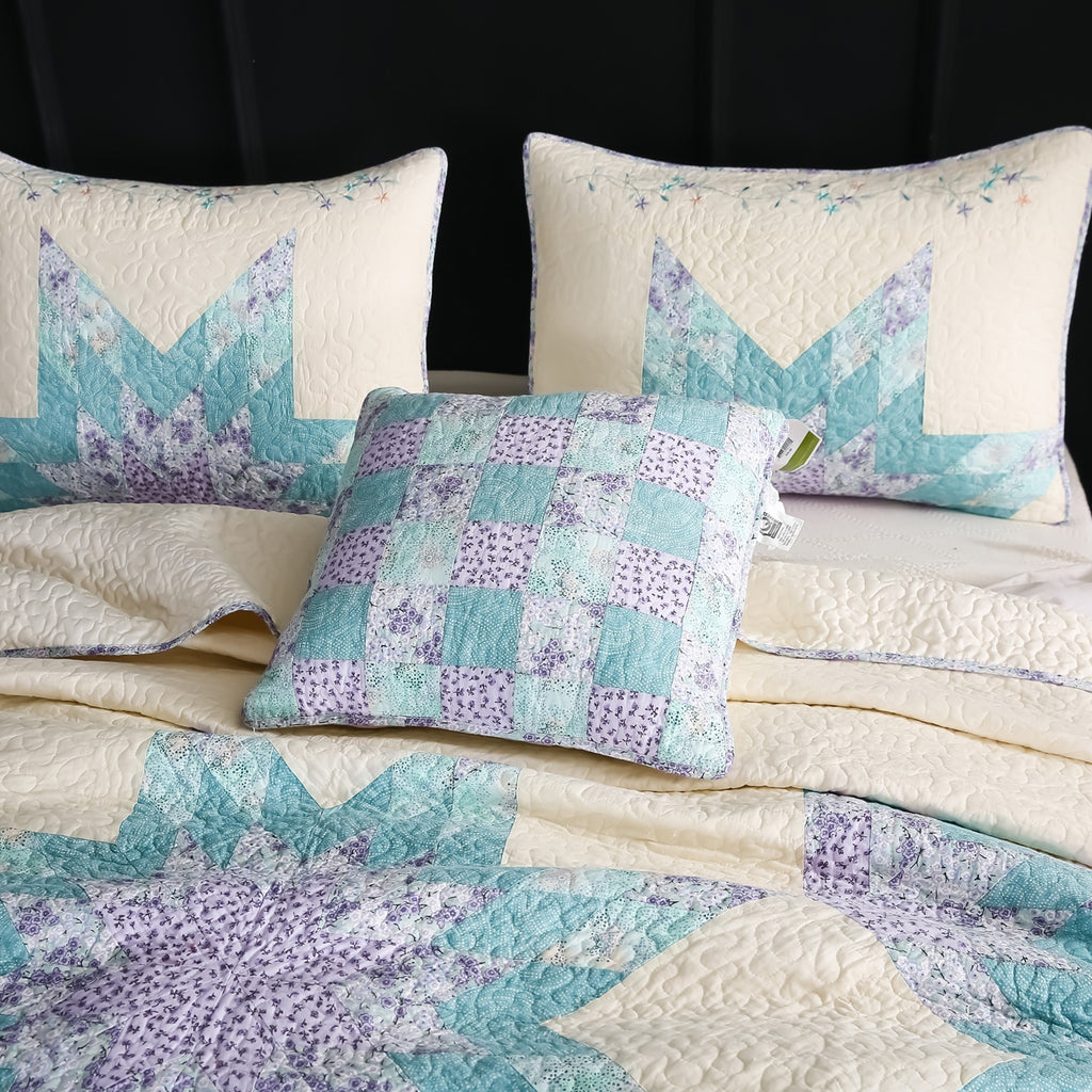 1pc Luxurious Cotton Stitched Embroidery Cushion - Soft Decorative Throw Pillow for Home, Bedroom, College Dorm, Camper, RV and Guestroom - - Machine Washable
